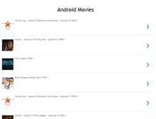 Tablet Screenshot of freeandroidmovies.blogspot.com