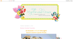 Desktop Screenshot of myrtleandgrace.blogspot.com