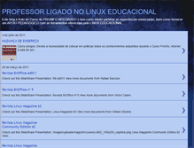 Tablet Screenshot of professorligadonolinux.blogspot.com