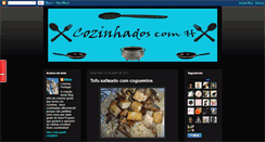 Desktop Screenshot of cozinhadoscomh.blogspot.com