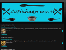 Tablet Screenshot of cozinhadoscomh.blogspot.com
