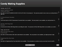 Tablet Screenshot of candymakingsuppliesreview.blogspot.com