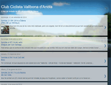 Tablet Screenshot of clubciclistavallbona.blogspot.com