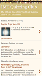 Mobile Screenshot of imtquizzingclub.blogspot.com