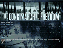 Tablet Screenshot of longmarchtofreedom.blogspot.com