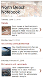 Mobile Screenshot of northbeachnotebook.blogspot.com
