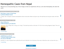 Tablet Screenshot of homeopathic-cases.blogspot.com