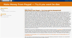 Desktop Screenshot of paypalincomesecret.blogspot.com