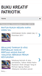 Mobile Screenshot of bukukreatifpatriotik.blogspot.com