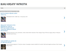 Tablet Screenshot of bukukreatifpatriotik.blogspot.com