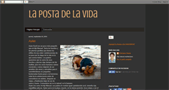 Desktop Screenshot of lapostadelavida.blogspot.com