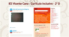 Desktop Screenshot of curriculo-inclusivo-2d.blogspot.com