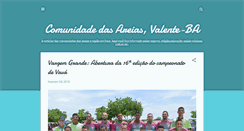 Desktop Screenshot of comunidadesdasareias.blogspot.com
