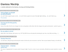 Tablet Screenshot of giantessworship.blogspot.com