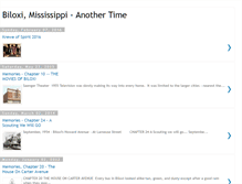 Tablet Screenshot of biloxi-memories.blogspot.com