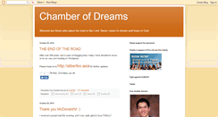 Desktop Screenshot of chamberofdreams.blogspot.com