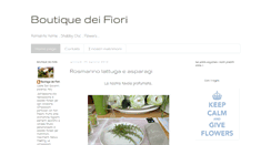 Desktop Screenshot of boutiquedeifiori.blogspot.com
