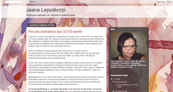 Desktop Screenshot of jaanaleppakorpi.blogspot.com