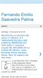 Mobile Screenshot of fernandoemiliosaavedrapalma.blogspot.com