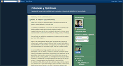 Desktop Screenshot of columnasopiniones.blogspot.com