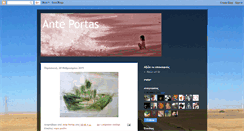 Desktop Screenshot of anteportass.blogspot.com