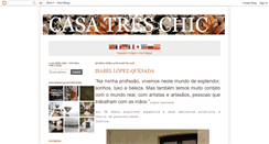 Desktop Screenshot of casatreschic.blogspot.com