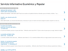 Tablet Screenshot of ecumenicoypopular.blogspot.com