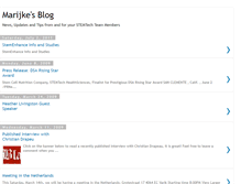 Tablet Screenshot of marijkelong.blogspot.com
