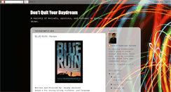Desktop Screenshot of dontquityourdaydream.blogspot.com