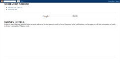 Desktop Screenshot of hoteljobsaustralia.blogspot.com