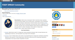 Desktop Screenshot of fisip-umrah.blogspot.com