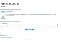 Tablet Screenshot of noticiasdocanada.blogspot.com