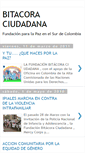 Mobile Screenshot of bitacoraciudadana.blogspot.com