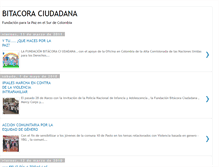 Tablet Screenshot of bitacoraciudadana.blogspot.com