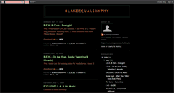 Desktop Screenshot of blakeequalshyphy.blogspot.com