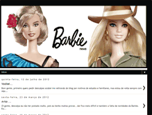 Tablet Screenshot of barbienewsbarbie.blogspot.com