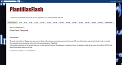 Desktop Screenshot of flashtemplatefree.blogspot.com