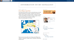 Desktop Screenshot of infogenealogy.blogspot.com