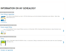 Tablet Screenshot of infogenealogy.blogspot.com