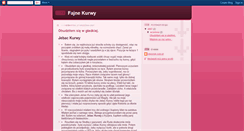Desktop Screenshot of fajne-kurwy.blogspot.com