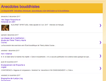 Tablet Screenshot of anecdotesbouddhistes.blogspot.com