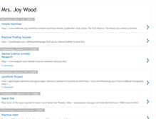 Tablet Screenshot of mrsjwood.blogspot.com