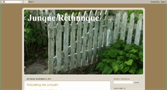 Desktop Screenshot of junquerethunque.blogspot.com