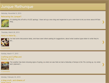 Tablet Screenshot of junquerethunque.blogspot.com