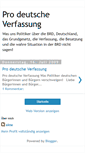 Mobile Screenshot of pro-verfassung-deutschland.blogspot.com