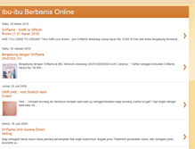 Tablet Screenshot of bisnis-oriflame-online.blogspot.com