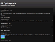 Tablet Screenshot of gpcycling.blogspot.com