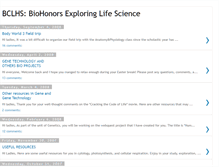 Tablet Screenshot of biologybclhs.blogspot.com