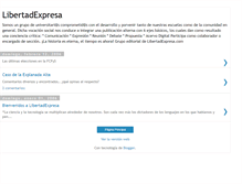 Tablet Screenshot of libertadexpresa.blogspot.com