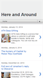 Mobile Screenshot of hereandaroundblog.blogspot.com